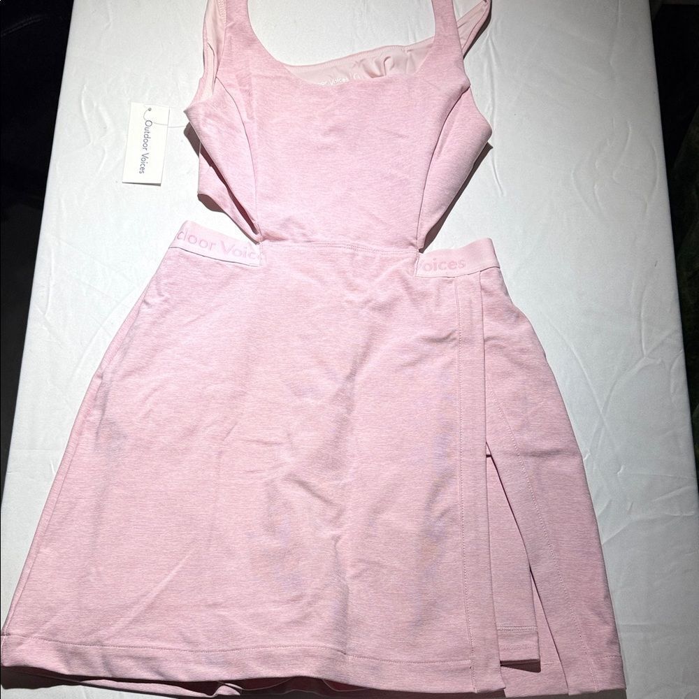 Outdoor Voices Court Dress Pinkfinch Size S - Picture 8 of 10